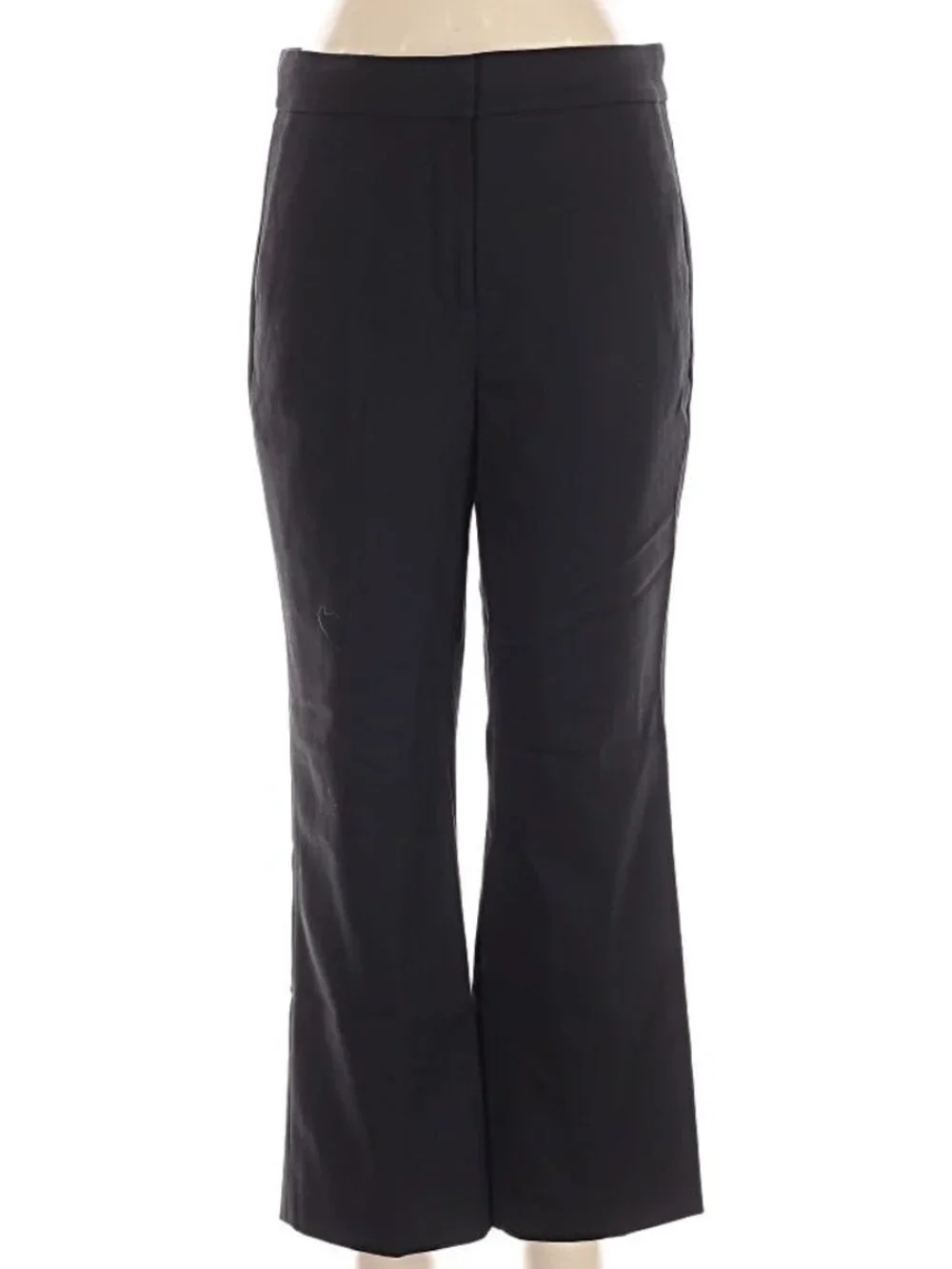 J. Crew Willa Italian Wool Trouser Nova Tides Classic Black Size 8